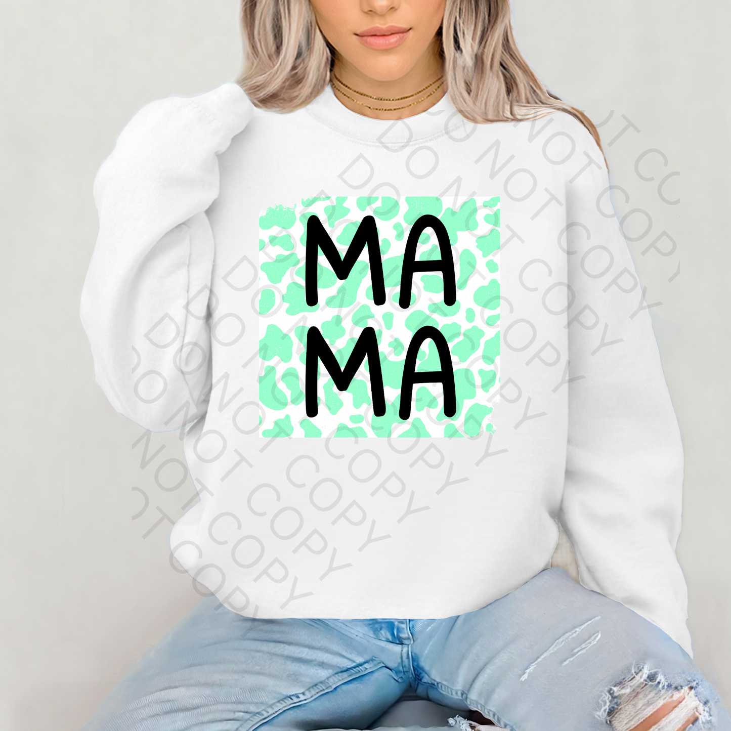 Moo print Mama