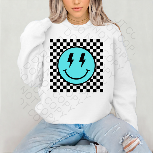 Blue smiles