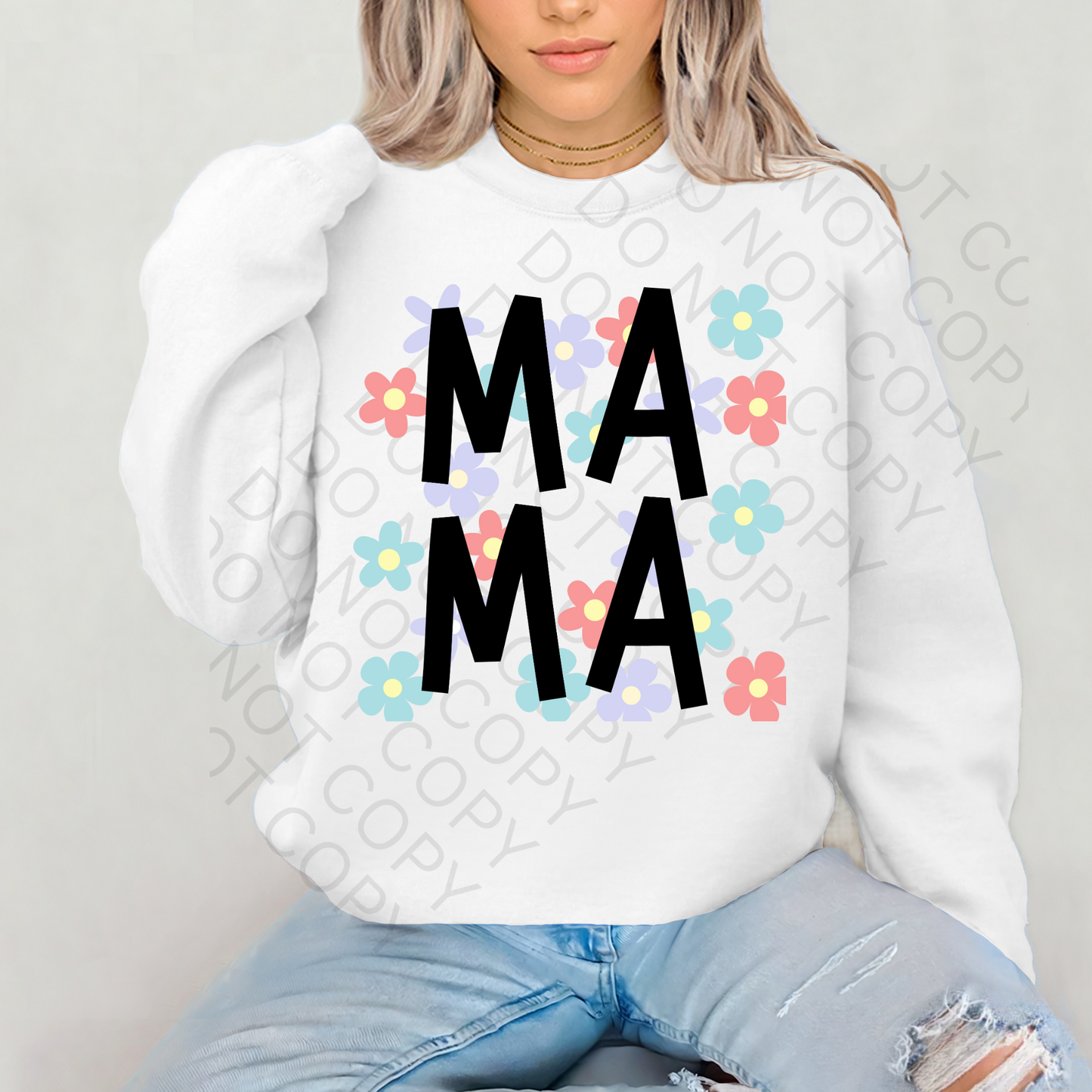 Floral Mama PNG